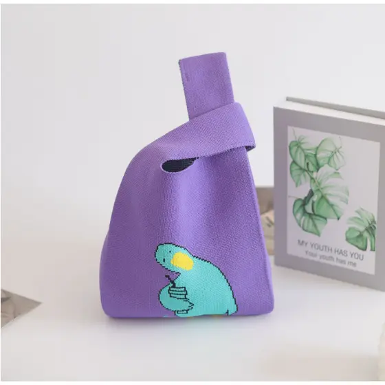 Bolsa Feminia De Mão--Lila Pato
