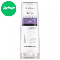 Máscara Gel Calmante De Tília Plus 200gr Vita Derm