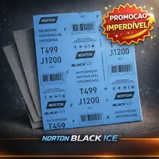 Lixa D’Água Norton Original t499 – Alta Durabilidade e Flexibilidade Unidade