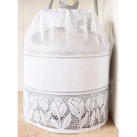 Capa Botijao De Gas 13Kg Cozinha Renda Tulipa Universal