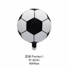 Balão Metalizado Bola De Futebol 45*45cm 18 polegadas