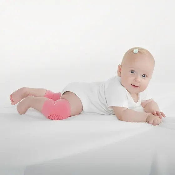 Joelheira Bebe Engatinhar Infantil Proteção de 1 a 2 Pares Para Joelhos Crianças Proteção e Conforto para Bebês