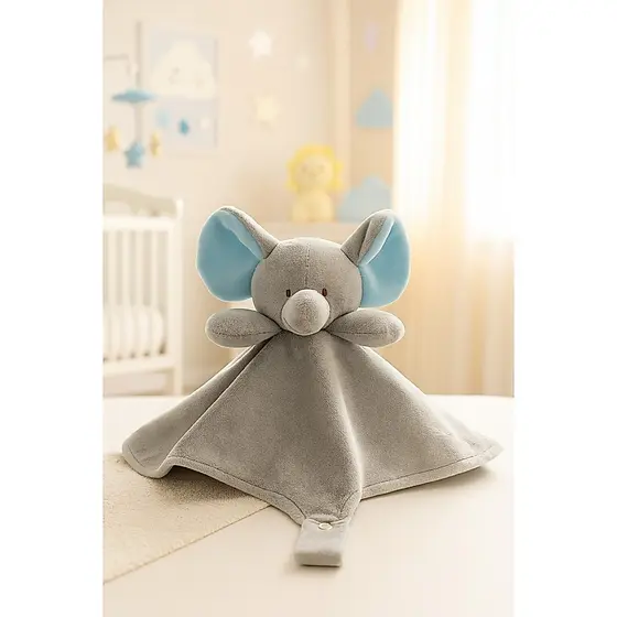 Naninha Para Bebe Com Prendedor De Chupeta Pelúcia