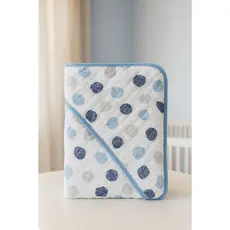 Toalha De Banho Luxo Bebê Forro Fralda 3 Camadas Soft Capuz