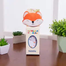 Naninha Para Bebê Raposa Laranja