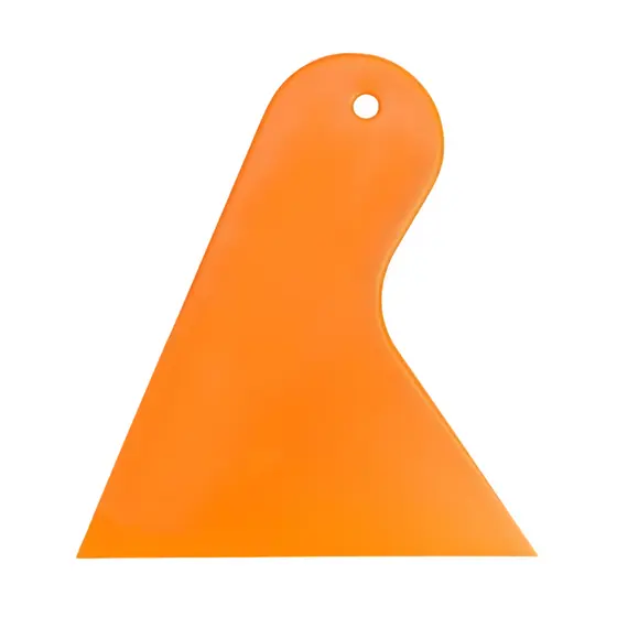 Espátula Mini Batedor Laranja Para Aplicação Insulfilm Adesivo Envelopamento