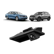 Camera de Re 170° Graus Maçaneta Vw T-cross Virtus Jetta C/ Botao KX3