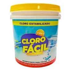Cloro Fácil Granulado 3 Em 1 Balde 10kg Piscinas Ultraclor