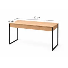 Mesa Escrivaninha 120cm Para Escritório Computador Sala Quarto