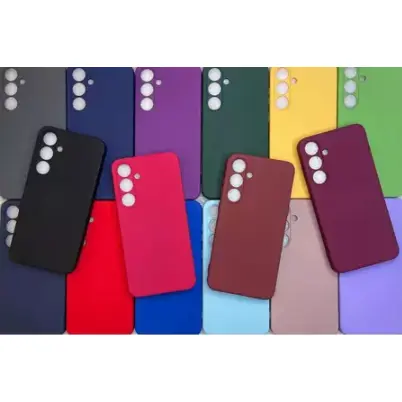 Capa de Celular Para- S24 Plus - Samsung Silicone Aveludado Capinha Case