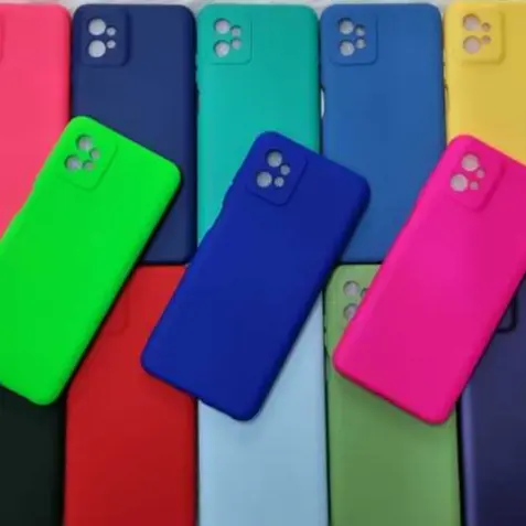 Capa Capinha Para- G32 - Motorola Silicone Aveludado