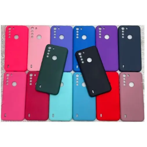 Capa Capinha Para- One Fusion - Motorola Silicone Aveludado