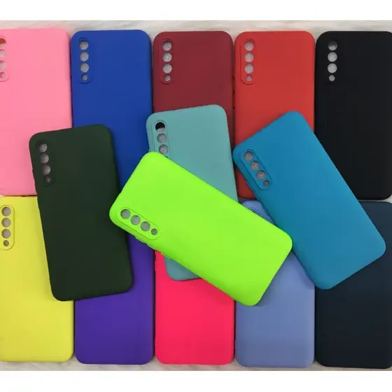 Capa Capinha Para- MI-A3 Silicone Aveludado