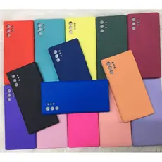 Capa Capinha Para-SAMSUNG NOTE 10 Plus  - Samsung Silicone Aveludado  POR DENTRO