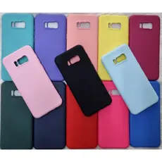 Capa de Celular Para- S8 Plus - Samsung Silicone Aveludado Capinha Case