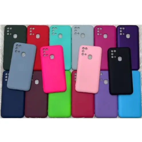 Capa Capinha Para M31 / M21 / M21S Samsung Silicone Aveludado  POR DENTRO