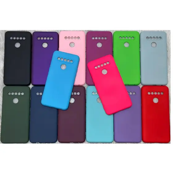 Capa Capinha Para- LG K61 - LG Silicone Aveludado  POR DENTRO