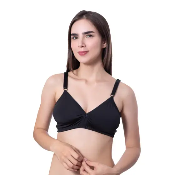 Kit 2 Sutiã Sem Bojo Plus Size De Sustentação Reforçado