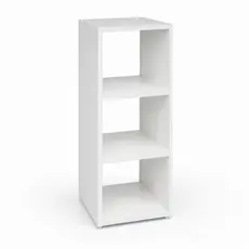 Estante Multi Uso Livreiro Com Três Prateleiras - Compmovel