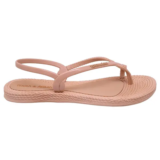 Sandalia Feminina Style Dedo Light Tira Fina Terra e Agua Confortável