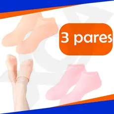 Meias De Silicone Cuidado Dos Pés Gel Hidratante Anti-Rachaduras Removedor De Pele Morta Calcanhar