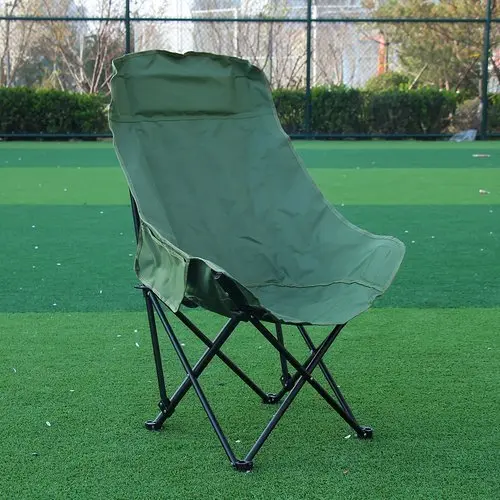 Cadeira Dobrável Portátil Resistente Confortável Prática Camping Lazer Pescaria