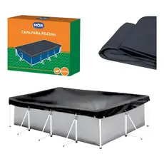 Capa Piscina 2500 3700 5000 6200 7600 Litros Retangular Premium Mor