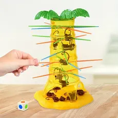 Jogo Interativo Educativo Pedagógico Pula Macaco Brinquedo Infantil Cada Macaco No Seu Galho