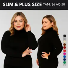Blusa Termica Feminina Inverno Blusa Plus Size Feminina Blusa Manga Longa Feminina Cacharrel Feminino