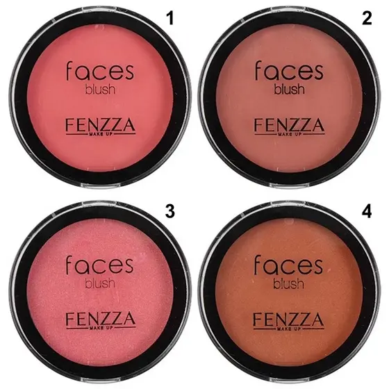 Blush Compacto Faces - Fenzza