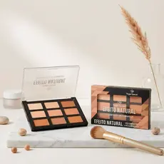 Paleta de Po compacto + Iluminador - Toque Special