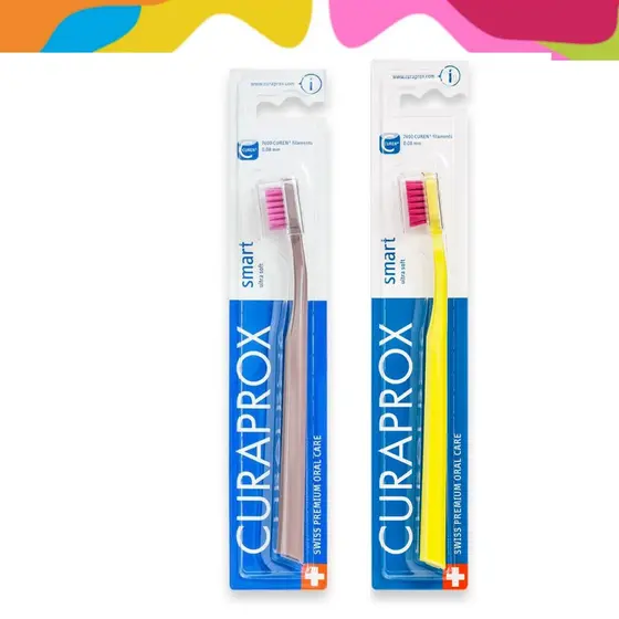 Escova De Dente Curaprox Smart Ultra Soft cores sortidas
