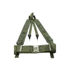 Kit Suspensorio E Cinto Na Verde Padrao Exercito Brasileiro