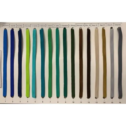 Elástico Chato 5 mm 10 Metros Para Roupas de Cama Biquíni e Artesanatos