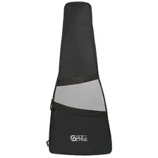 Capa Bag Violão Soft Case Start Folk Almofadada Detalhe Cinza Acolchoada No Corpo e Nas Laterais