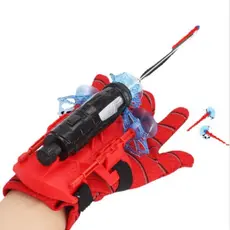 Luva Lança Teia (COM CORDINHA) Brinquedo Infantil Divertido Presente p/ Crianças