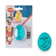 Timer De Ovos Em Silicone Gema Mole, Média, Dura