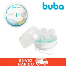 Esterilizador De Mamadeira Para Microondas Buba Limpa Mamadeiras e Chupetas