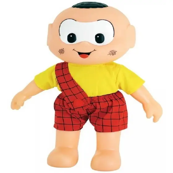 Turma Da Mônica Boneco Cascão Classico Da Sidnyl 34cm