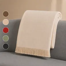 Manta Para Sofá Grande 2,40x1,80 Metros Manta Para Cama E Frio Tecido Grosso Tipo Capa Para Sofá 100% Algodão