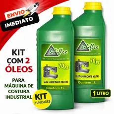Óleo Siliflex 1L Lubrificante para Máquina de Costura Industrial e Doméstica