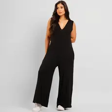 Macacão Pantalona Feminino Longo Casual Macacão Soltinho Regata