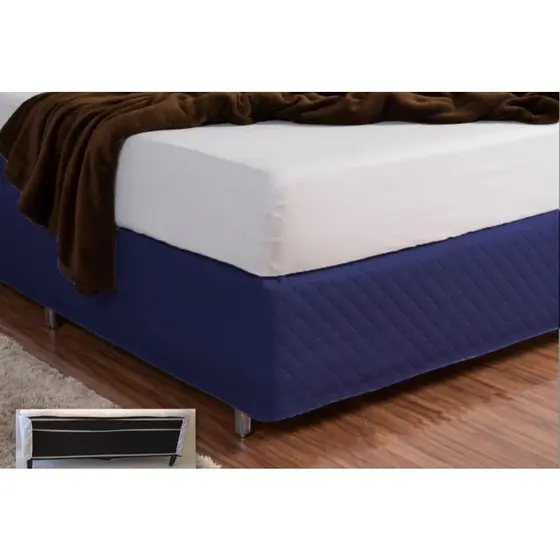 Saia Box Cama Solteiro Matelado Varias Cores Promoção