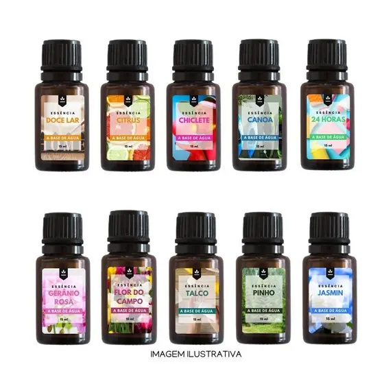 Essência Concentrada 15ml Aromatizadores e Umidificadores