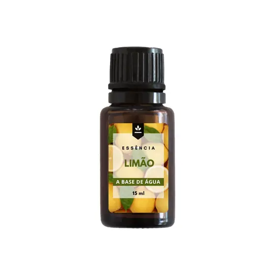 Essência Limão Para Umidificador e Difusor de Ambiente 15 ml