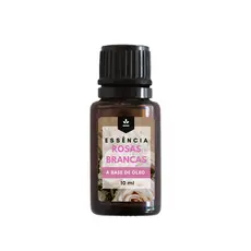 Essência Rosas Brancas Aromatizador de Ambiente Difusor Velas 10 ml