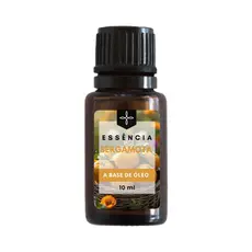 Essência Bergamota Cítrica 10ml Base Óleo Aroma Forte Duradouro para Velas Difusor e Sabonetes Artesanais