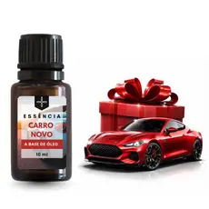 Essência Carro Novo 10ml Base Óleo Aromatizante Automotivo Longa Duração