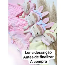 Naninhas Personalizadas com Nome em mantinha bubble / naninha / personalizados / enxoval de bebe