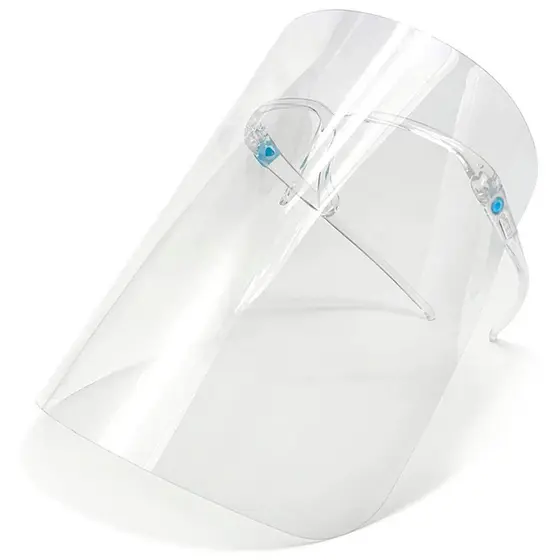 Protetor Facial Face Shield Com Óculos Anti Respingo Confort Faceshield 1und